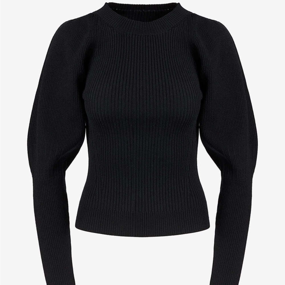 Anine Bing Rowan Rib Wool Sweater - Picture 2 of 2